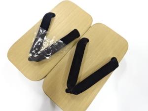 未使用品　男物桐下駄(24センチ)